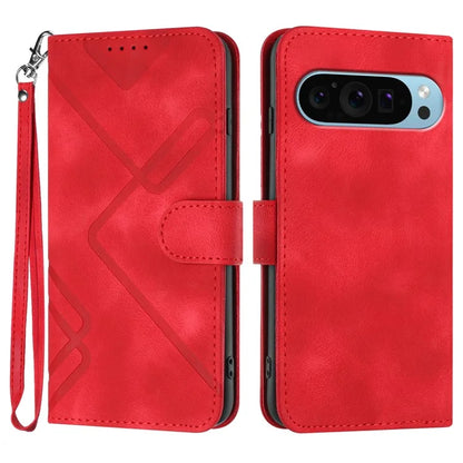 YX0040 For Google Pixel 9 Pro Case Imprinted Leather Stand Phone Cover