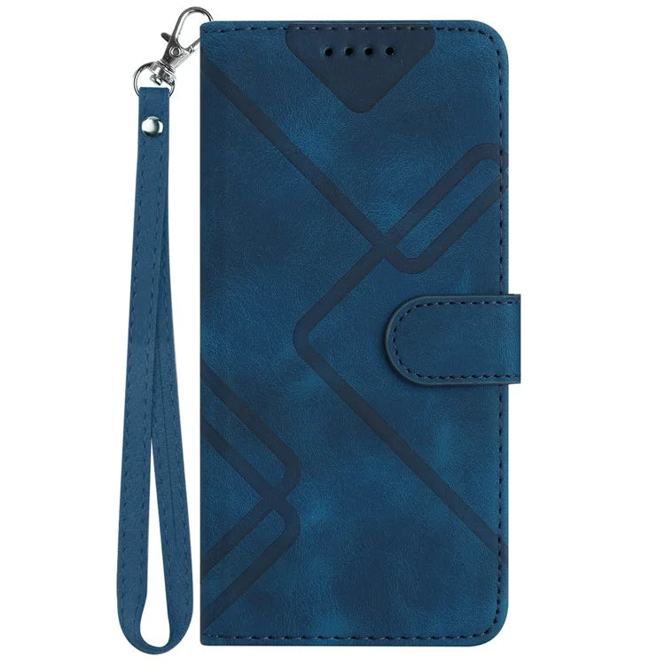 YX0040 For Google Pixel 9 Imprinted Case Leather Stand Shockproof Smart Phone Cover