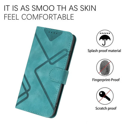 YX0040 For Google Pixel 9 Imprinted Case Leather Stand Shockproof Smart Phone Cover