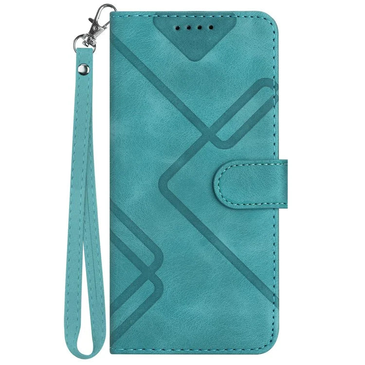YX0040 For Google Pixel 9 Imprinted Case Leather Stand Shockproof Smart Phone Cover