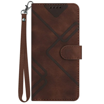 YX0040 For Google Pixel 9 Imprinted Case Leather Stand Shockproof Smart Phone Cover