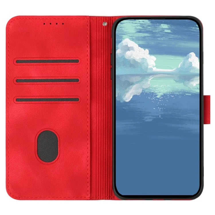 YX0040 For Xiaomi Redmi Note 13 Pro 5G / Poco X6 5G Case Imprinted Leather Shockproof Wallet Phone Cover