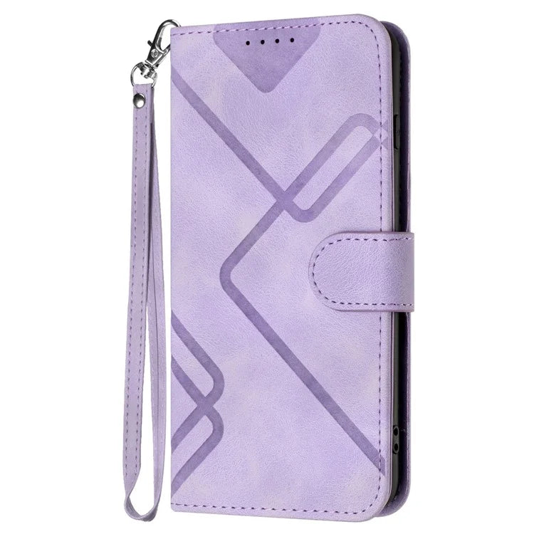 YX0040 For Xiaomi Redmi Note 13 Pro 5G / Poco X6 5G Case Imprinted Leather Shockproof Wallet Phone Cover