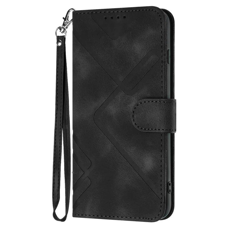 YX0040 For Xiaomi Redmi Note 13 Pro 5G / Poco X6 5G Case Imprinted Leather Shockproof Wallet Phone Cover