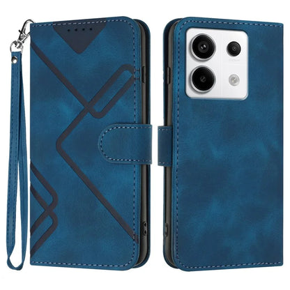 YX0040 For Xiaomi Redmi Note 13 Pro 5G / Poco X6 5G Case Imprinted Leather Shockproof Wallet Phone Cover