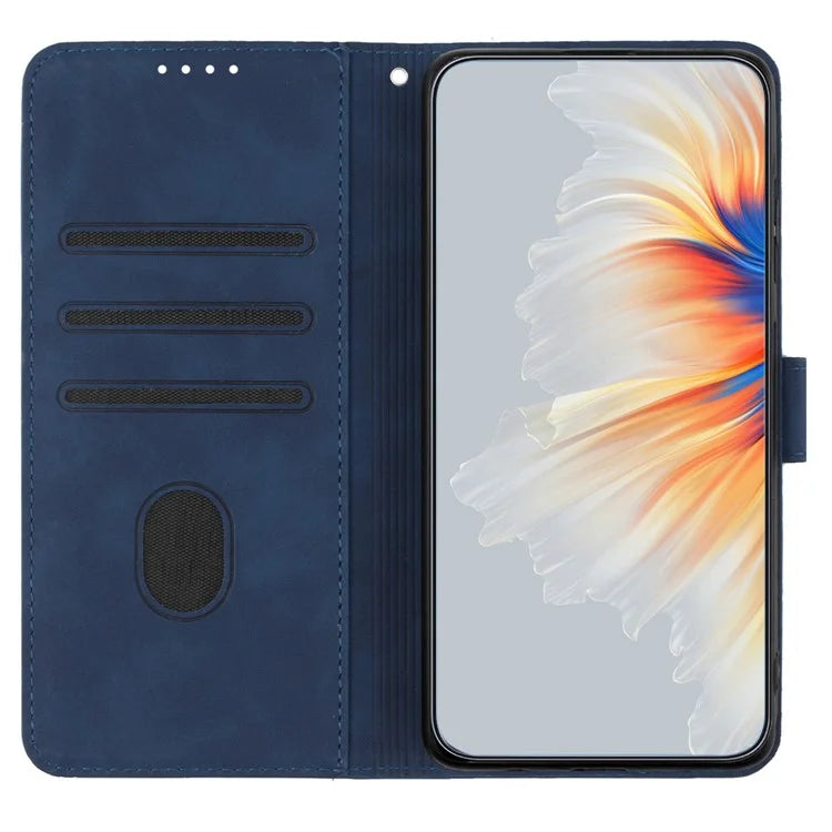 YX003 For Google Pixel 9 Pro Case Wallet Stand Imprinted Leather Phone Cover