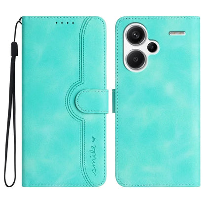 YX003 For Xiaomi Redmi Note 13 Pro+ 5G Leather Case Wallet Stand Shockproof Imprinted Phone Shell