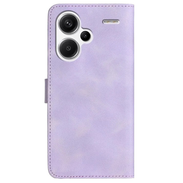 YX003 For Xiaomi Redmi Note 13 Pro+ 5G Leather Case Wallet Stand Shockproof Imprinted Phone Shell