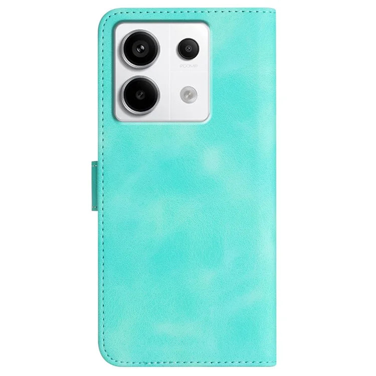 YX003 For Xiaomi Redmi Note 13 Pro 4G / Poco M6 Pro 4G Wallet Case Imprinted Leather Phone Cover with Stand
