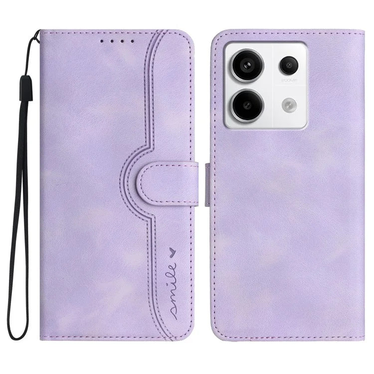 YX003 For Xiaomi Redmi Note 13 Pro 5G / Poco X6 5G Stand Case Imprinted Leather Wallet Phone Cover