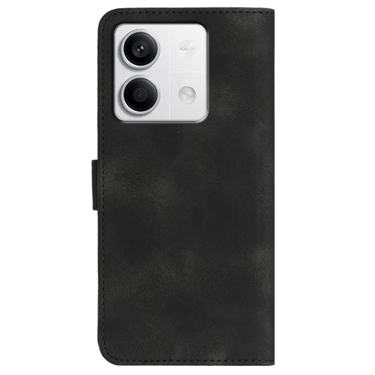 YX003 For Xiaomi Redmi Note 13 4G Case Imprinted Leather Wallet Stand Phone Cover