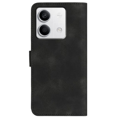 YX003 For Xiaomi Redmi Note 13 4G Case Imprinted Leather Wallet Stand Phone Cover