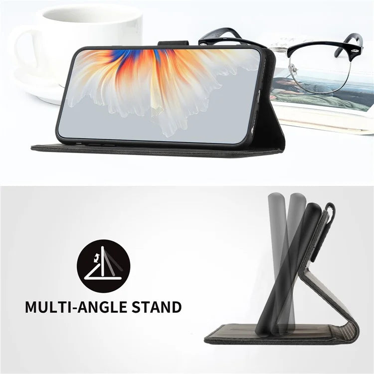 YX003 For Google Pixel 9 Stand Case Scratch-Proof Imprinted Leather Wallet Phone Cover