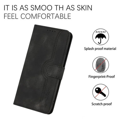 YX003 For Google Pixel 9 Stand Case Scratch-Proof Imprinted Leather Wallet Phone Cover