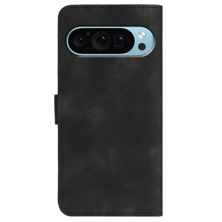 YX003 For Google Pixel 9 Stand Case Scratch-Proof Imprinted Leather Wallet Phone Cover