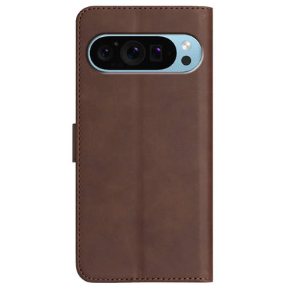 YX003 For Google Pixel 9 Stand Case Scratch-Proof Imprinted Leather Wallet Phone Cover