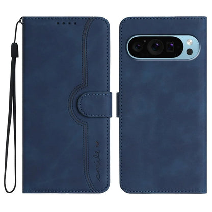 YX003 For Google Pixel 9 Stand Case Scratch-Proof Imprinted Leather Wallet Phone Cover