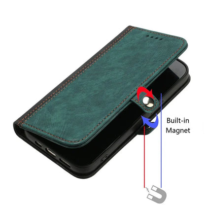 YX0020 For Xiaomi Redmi Note 13 Pro 4G / Poco M6 Pro 4G Case PU Leather Double Magnetic Clasp Phone Cover