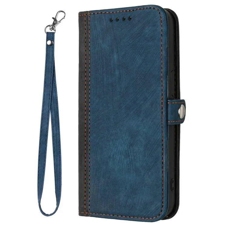 YX0020 For Google Pixel 9 Pro Protective Case PU Leather Wallet Phone Cover with Strap