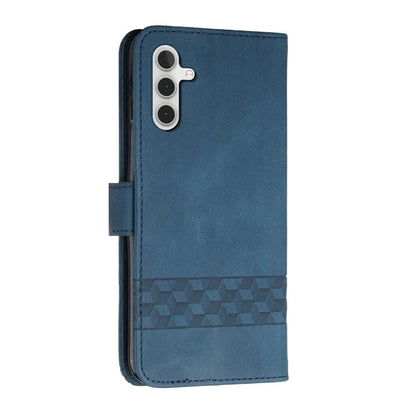 YX0010 Series for Samsung Galaxy S24+ Case Imprinted PU Leather Wallet Protective Cover
