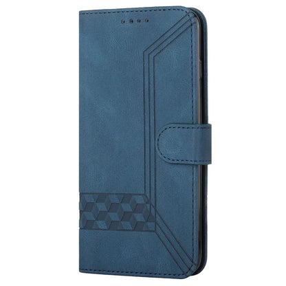 YX0010 Series for Xiaomi Redmi Note 13 5G Case Imprinted Leather Card Slots Phone Cover with Hand Strap