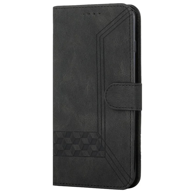 YX0010 Series For Xiaomi Redmi Note 13 Pro+ 5G Imprinted Cell Phone Wallet Cover Stand PU Leather Case