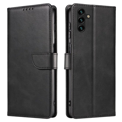 For Samsung Galaxy A05s 4G Case Leather Stand Phone Shell with Magnetic Closure