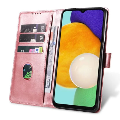 For Samsung Galaxy A05s 4G Case Leather Stand Phone Shell with Magnetic Closure