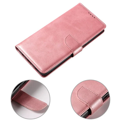 For Samsung Galaxy A05s 4G Case Leather Stand Phone Shell with Magnetic Closure