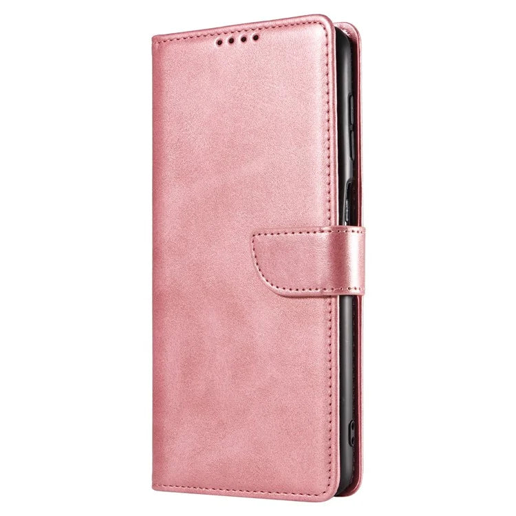 For Samsung Galaxy A05s 4G Case Leather Stand Phone Shell with Magnetic Closure
