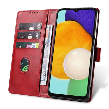 For Samsung Galaxy A05s 4G Case Leather Stand Phone Shell with Magnetic Closure