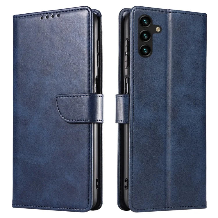 For Samsung Galaxy A05s 4G Case Leather Stand Phone Shell with Magnetic Closure