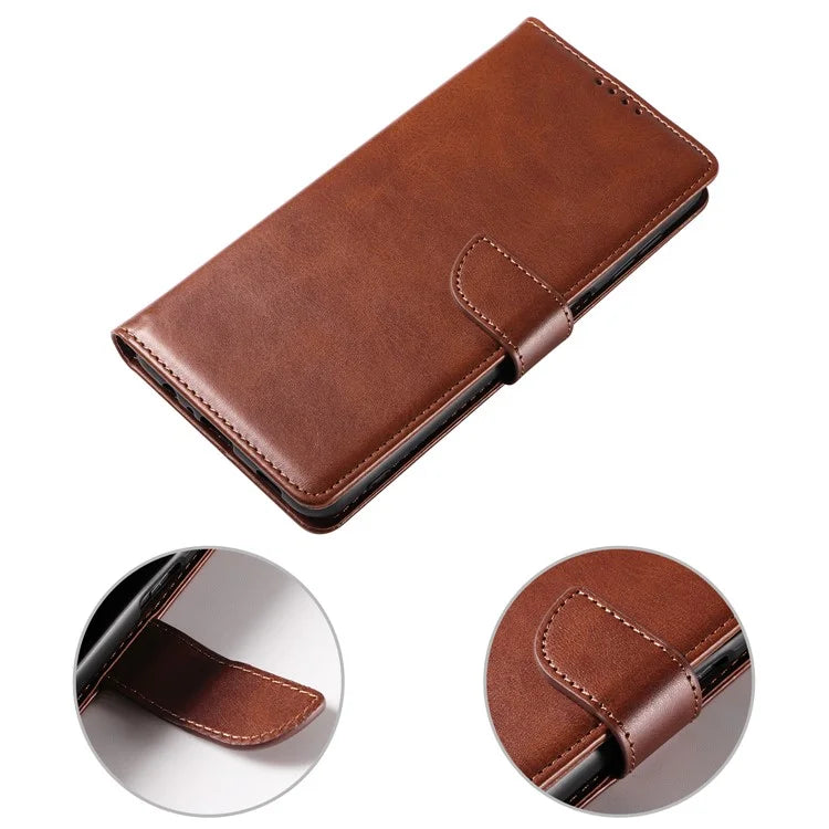For Samsung Galaxy A05s 4G Case Leather Stand Phone Shell with Magnetic Closure