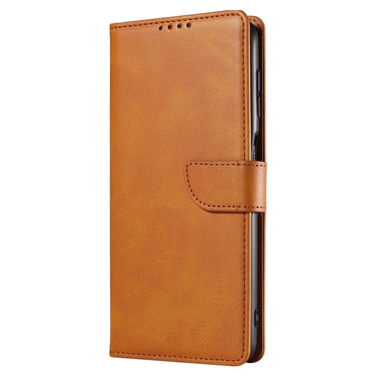 For Samsung Galaxy A05s 4G Case Leather Stand Phone Shell with Magnetic Closure