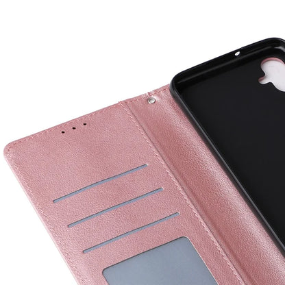 For Samsung Galaxy A05 4G Leather Case Card Slots Flip Phone Cover with Magnetic Closure