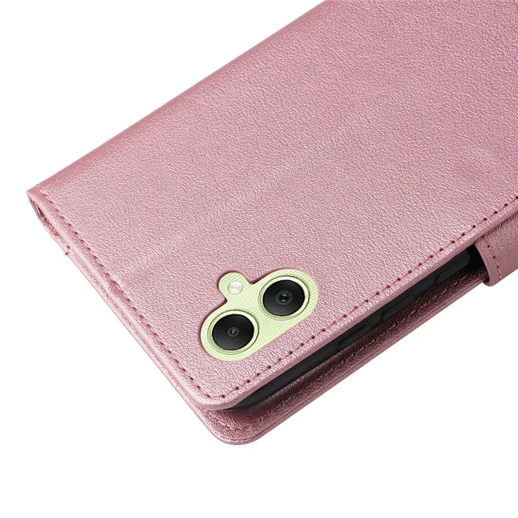 For Samsung Galaxy A05 4G Leather Case Card Slots Flip Phone Cover with Magnetic Closure