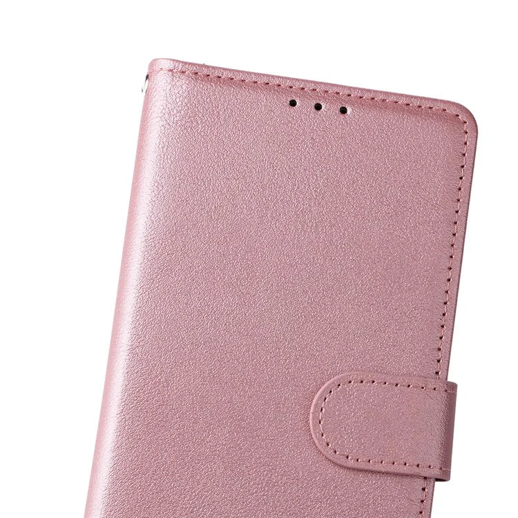 For Samsung Galaxy A05 4G Leather Case Card Slots Flip Phone Cover with Magnetic Closure