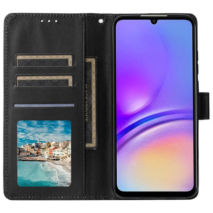 For Samsung Galaxy A05 4G Leather Case Card Slots Flip Phone Cover with Magnetic Closure