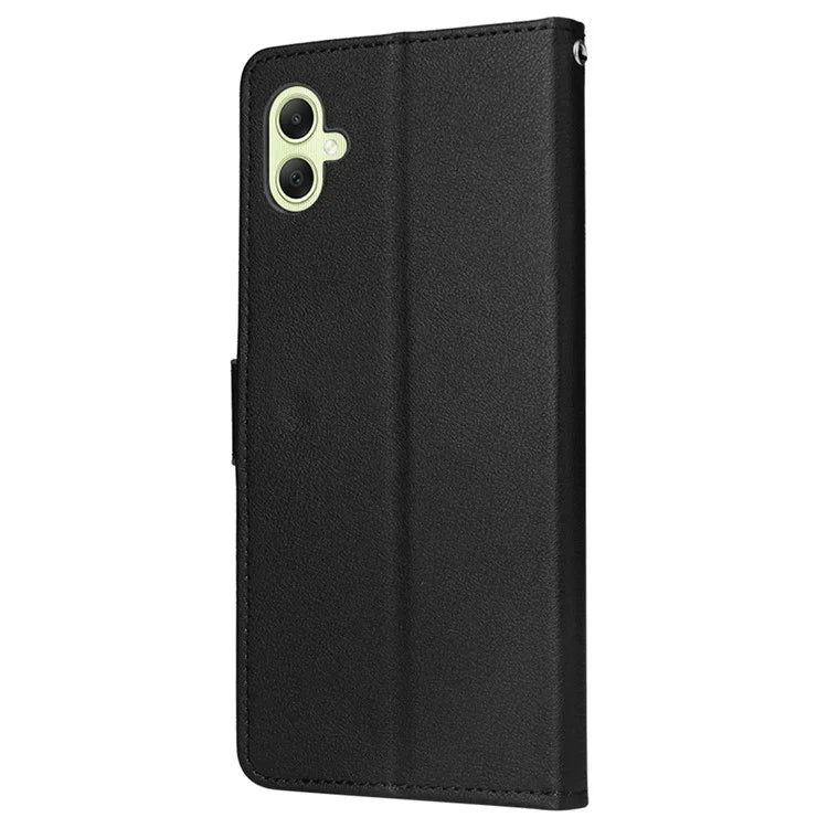 For Samsung Galaxy A05 4G Leather Case Card Slots Flip Phone Cover with Magnetic Closure