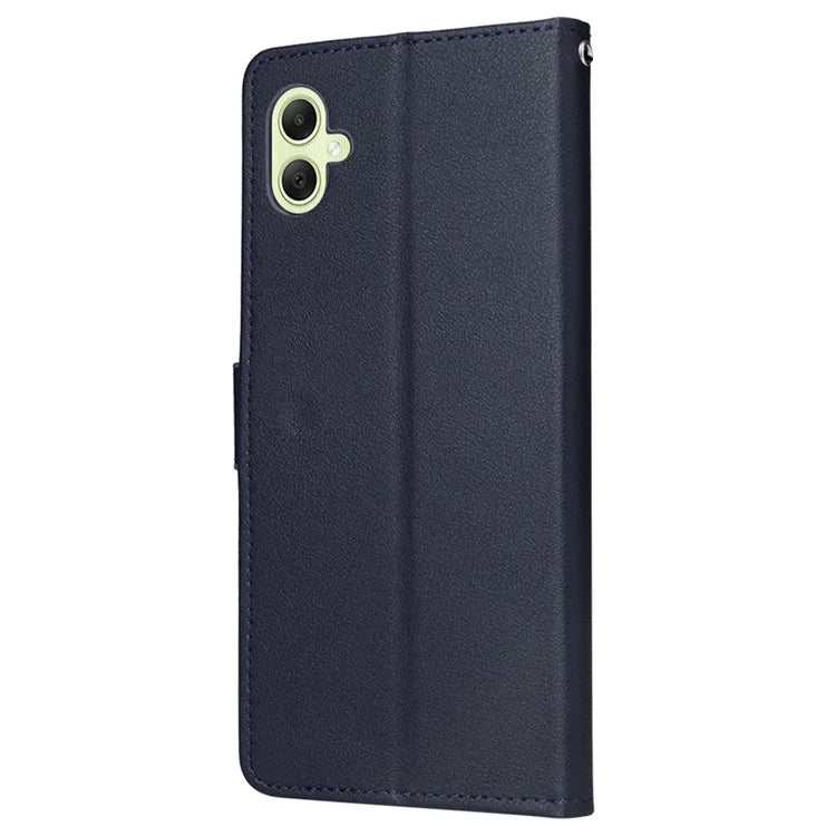 For Samsung Galaxy A05 4G Leather Case Card Slots Flip Phone Cover with Magnetic Closure