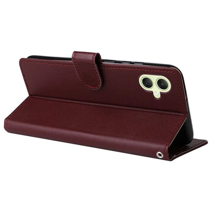 For Samsung Galaxy A05 4G Leather Case Card Slots Flip Phone Cover with Magnetic Closure