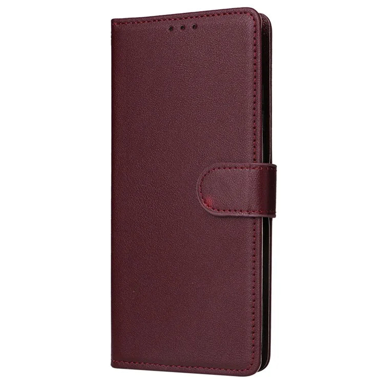 For Samsung Galaxy A05 4G Leather Case Card Slots Flip Phone Cover with Magnetic Closure