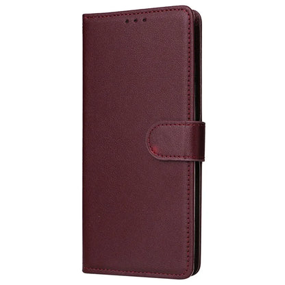 For Samsung Galaxy A05 4G Leather Case Card Slots Flip Phone Cover with Magnetic Closure