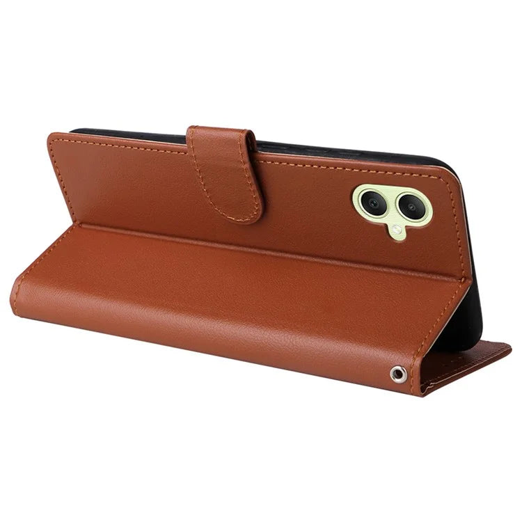 For Samsung Galaxy A05 4G Leather Case Card Slots Flip Phone Cover with Magnetic Closure