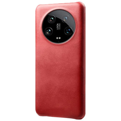 For Xiaomi 14 Ultra Shockproof PU Leather+PC Mobile Phone Cover Calf Texture Case