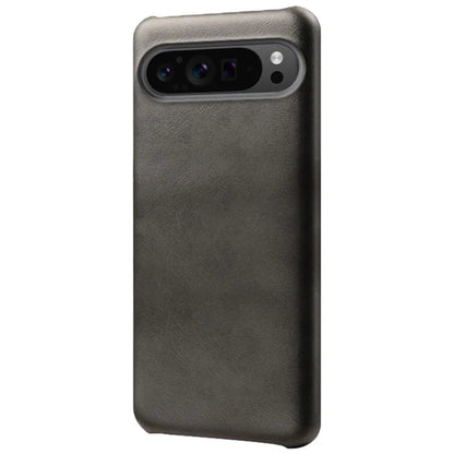 For Google Pixel 9 Pro Calf Texture Case PU Leather+PC Mobile Phone Cover