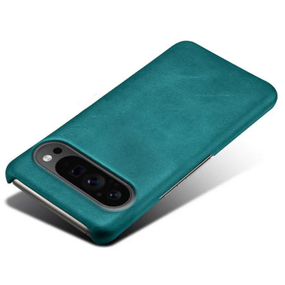 For Google Pixel 9 Pro Calf Texture Case PU Leather+PC Mobile Phone Cover