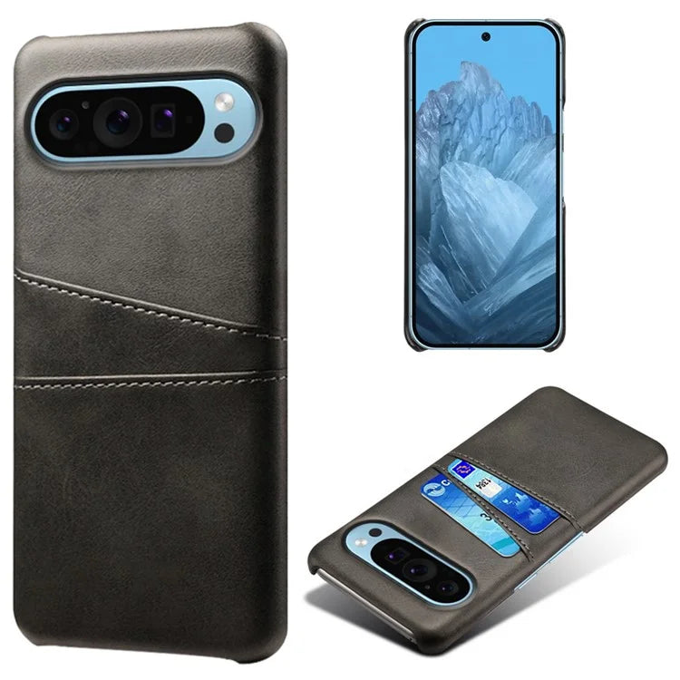 For Google Pixel 9 Phone Case Hard PC Shell with Dual Card Slots