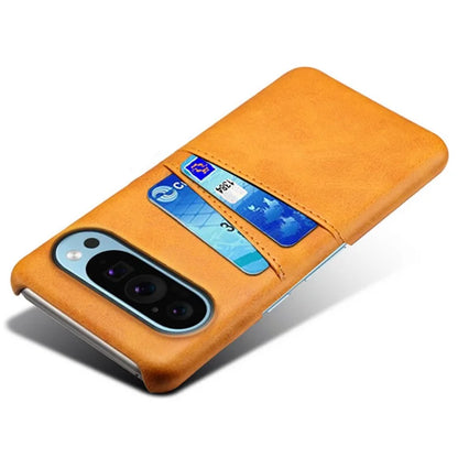 For Google Pixel 9 Phone Case Hard PC Shell with Dual Card Slots