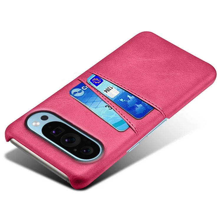 For Google Pixel 9 Phone Case Hard PC Shell with Dual Card Slots